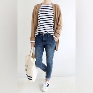 Lauren Ralph Lauren Women's Long Sleeve Striped Tee